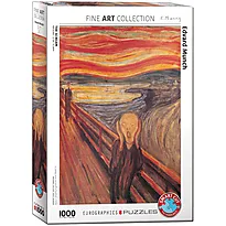 Puslespill 1000 The Scream Edvard Munch