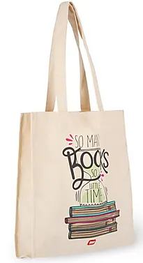 Handlenett Booklover 38,5x42 cm