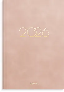 Lommekal GRIEG Gemini 2026 Colore rosa