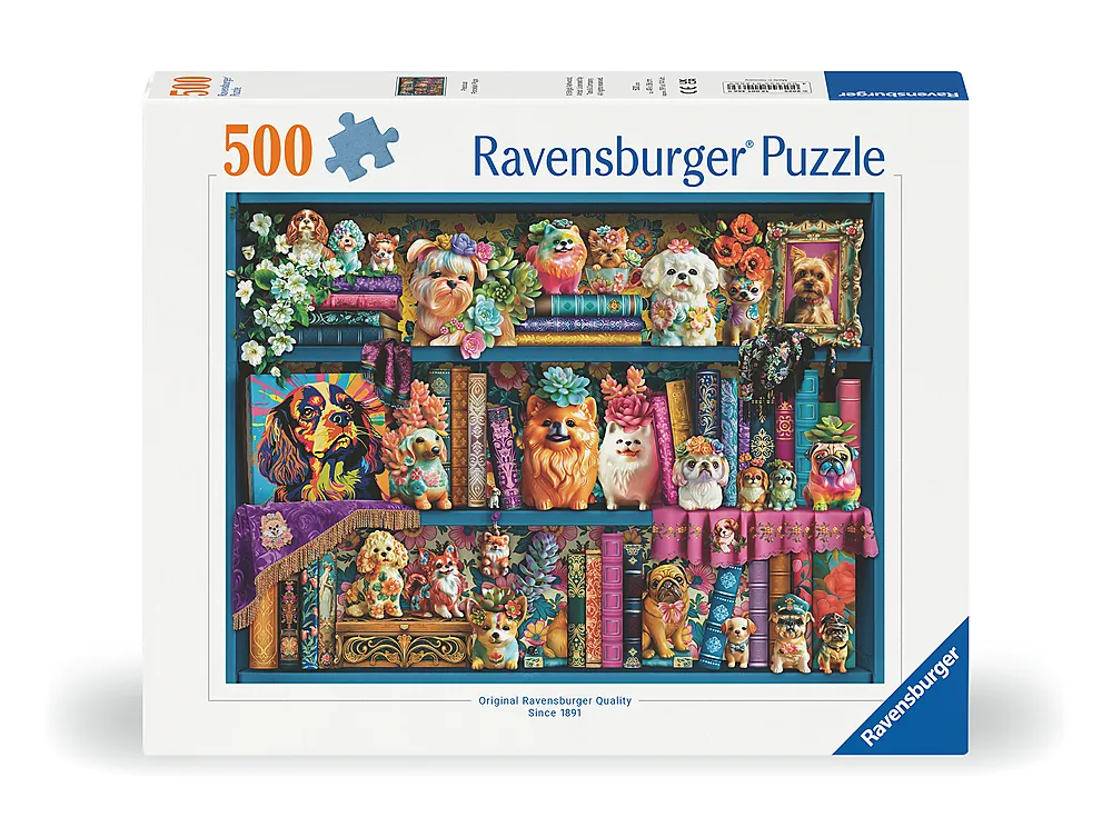 Puslespill 500 Dyrebare porselensvalper