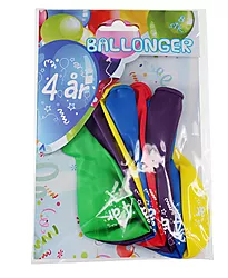 Ballonger 4 år 8pk ass