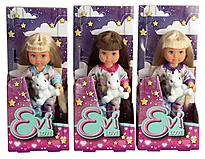 Dukke Evi Love i Pyjamas 12cm 3ass