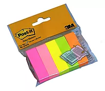 POST-IT Bokmerke 15x50mm 5 neonfarger