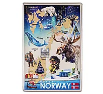 Magnet Norway retro