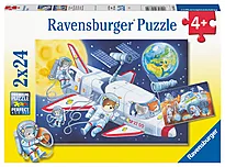 Puslespill 2x24 Gjennom verdensrommet