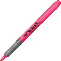 Tekstmarker BIC Highlighter Grip rosa