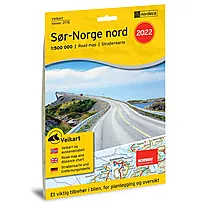 Veikart Sør-Norge Nord Veikart