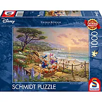 Puslespill 1000 donald & daisy andedag