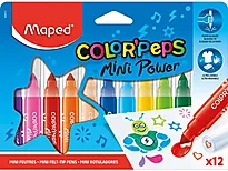 Tusj MAPED Color Peps jumbo mini 12stk