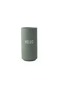 Vase Design Letters Favourite Hello