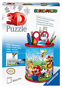 Puslespill 3D 54 Super Mario Blyantholde