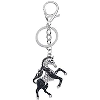 Nøkkelring bag charm hest