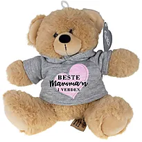 Bamse Beste mamma'n i verden 13cm brun