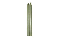 Kronelys 29cm mosegrønn