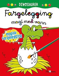 Akt.bok dinosaurer magisk fargelegging