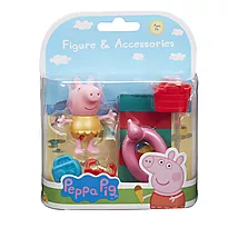 Figur Peppa Gris strandtema