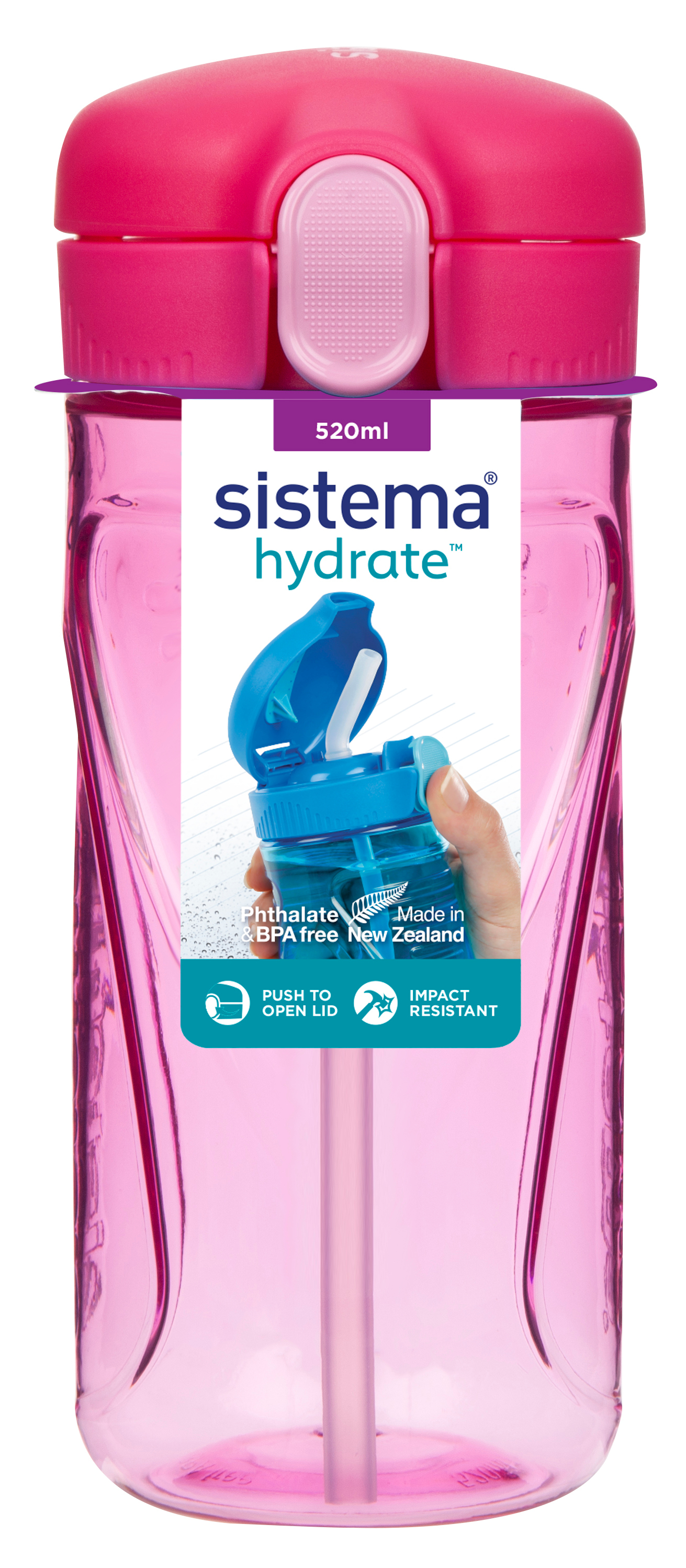 Hydrate Quick Flip 520 Ml Drikkeflaske - 520 ml