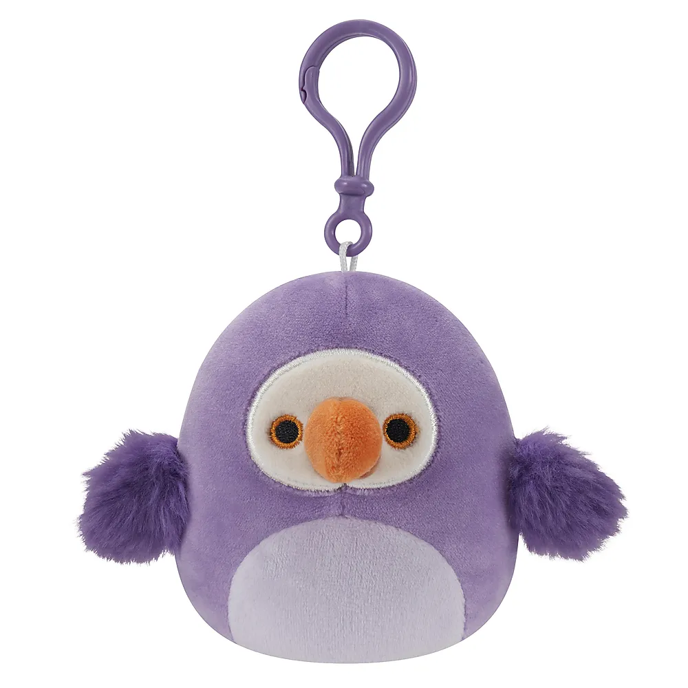 Bamse Squishmallows clip 9cm S16 ass