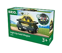 Gullvogn BRIO® B/O med lys