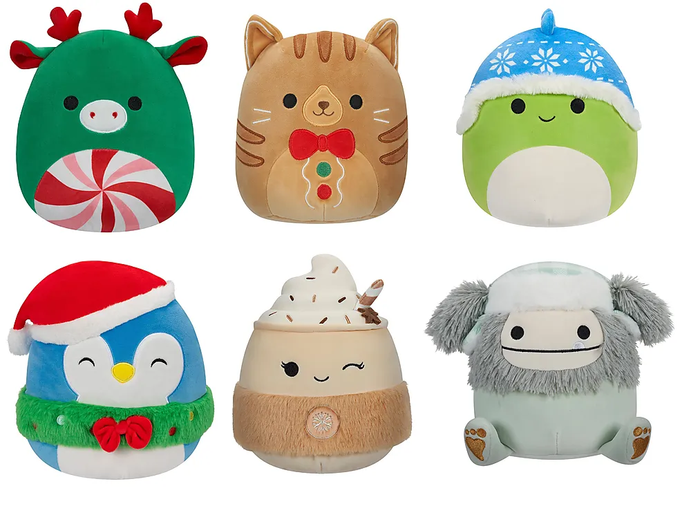 Bamse Squishmallows Jul 19cm ass