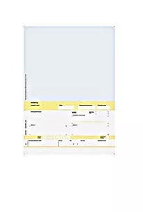 Faktura/giro A4 laser 1X blå (100)