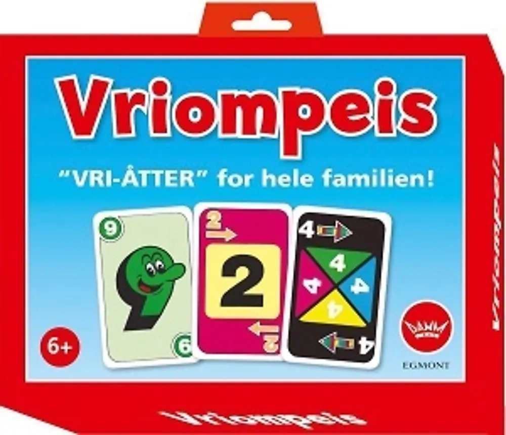 Kortspill Vriompeis med hangtag