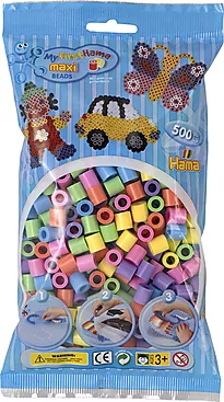 Peler Hama Maxi 500 stk fargemiks 50