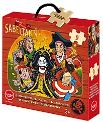 Trepuslespill 9 Kaptein Sabeltann