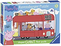 Puslespill 24 Peppa buss gulvpusle
