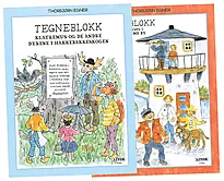Tegneblokk Thorbjørn Egner 2 ass.