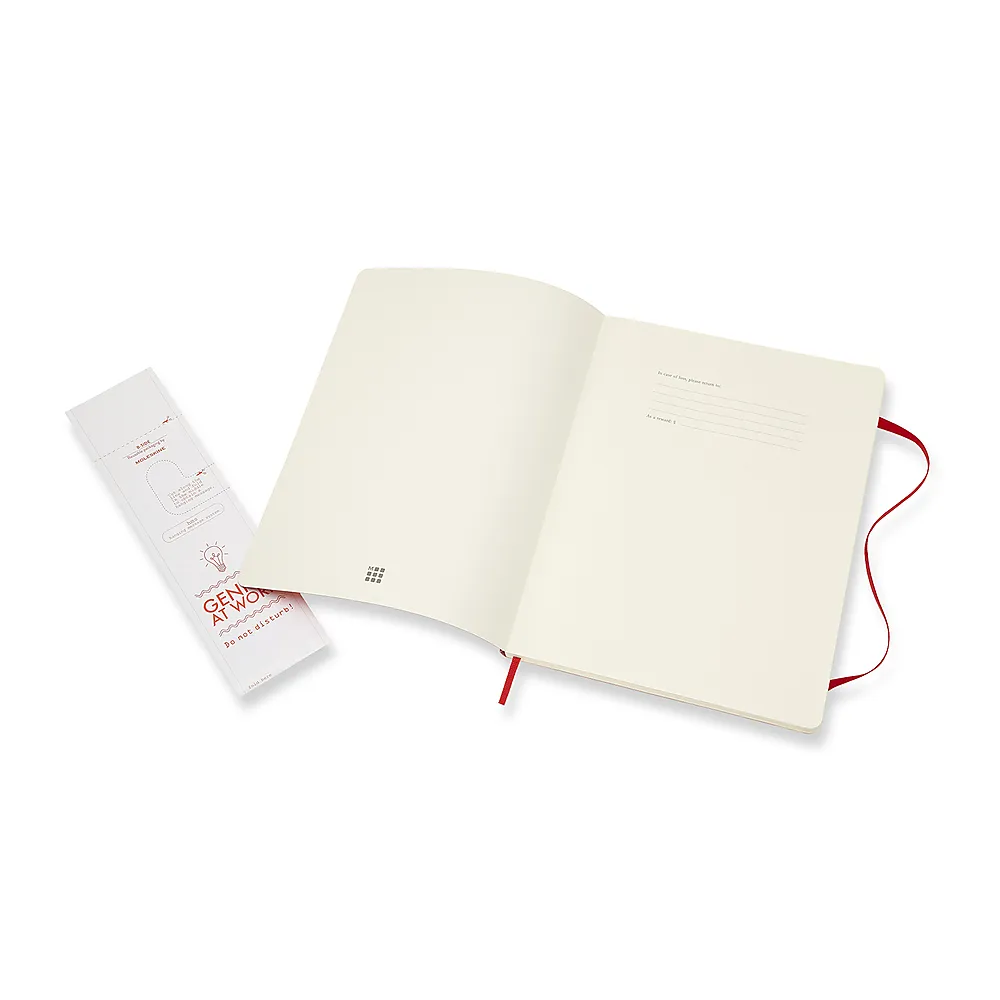 Notatbok Moleskine myk ulinjert