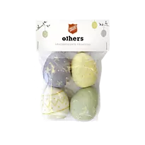 Egg håndlaget m/oppheng Frelsesarmeen 4p
