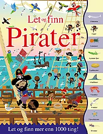 Let og finn-aktivitetsbok Pirater