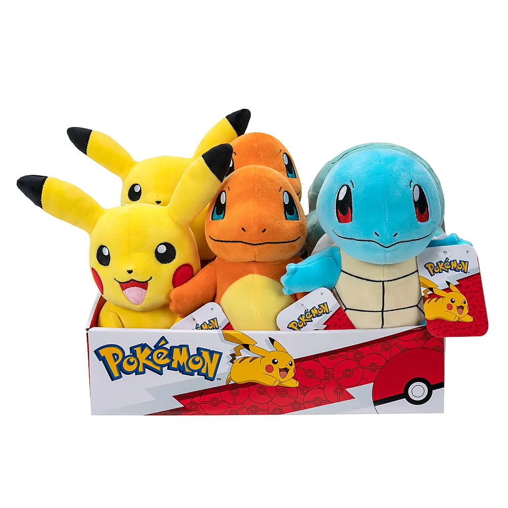 Bamse Pokemon 20cm 4 ass.
