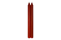 Kronelys 29cm m. orange
