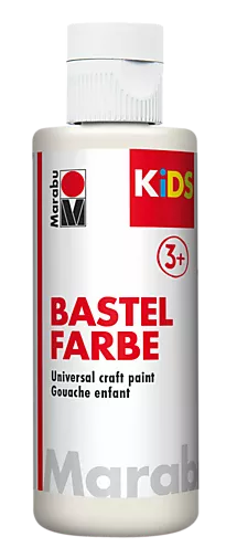 Hobbymaling Marabu KIDS 80ml hvit
