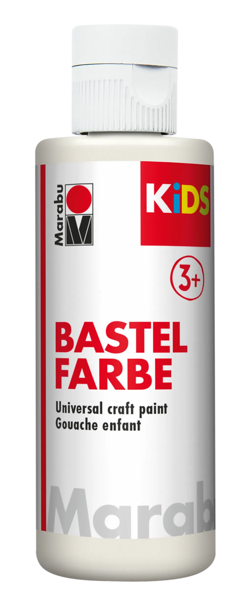 Hobbymaling Marabu KIDS 80ml hvit
