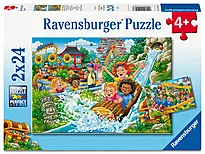Puslespill 2x24 Fornøyelsespark
