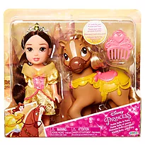 Dukke prinsesse Belle og ponny