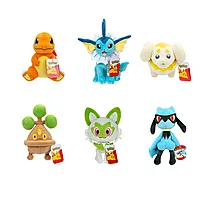 Bamse Pokemon 20cm S19 6 ass.