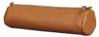 Pennal AGE BAG Ø6x21 cm skinn brun