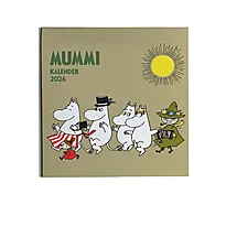 Veggkalender Mummi 30x30 cm 2026