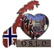 Magnet norgeskart Oslo