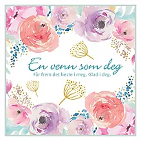 Kort doble En venn som deg