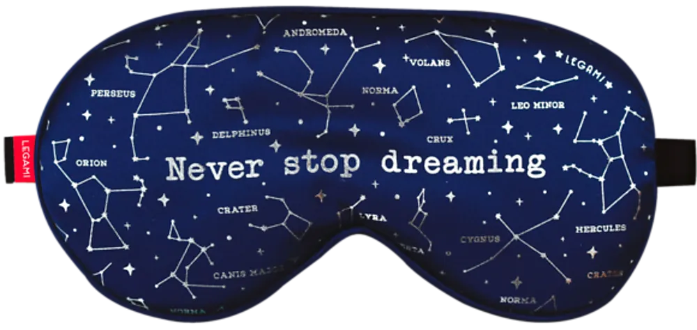 Sovemaske Never stop dreaming