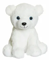 Kosedyr isbjørn 23 cm