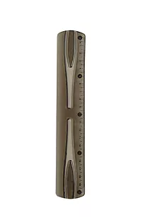 Linjal Flex 20cm sort