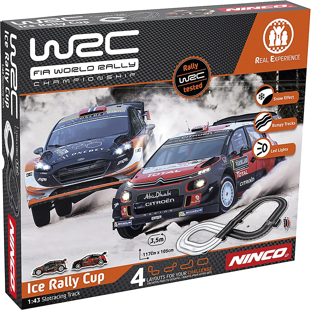 Bilbane Ninco WRC Ice Rally lengde 3,5m