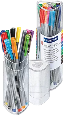 Fineliner STAEDTLER triplus ass (12)