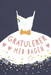 Kort doble gratulerer med dagen